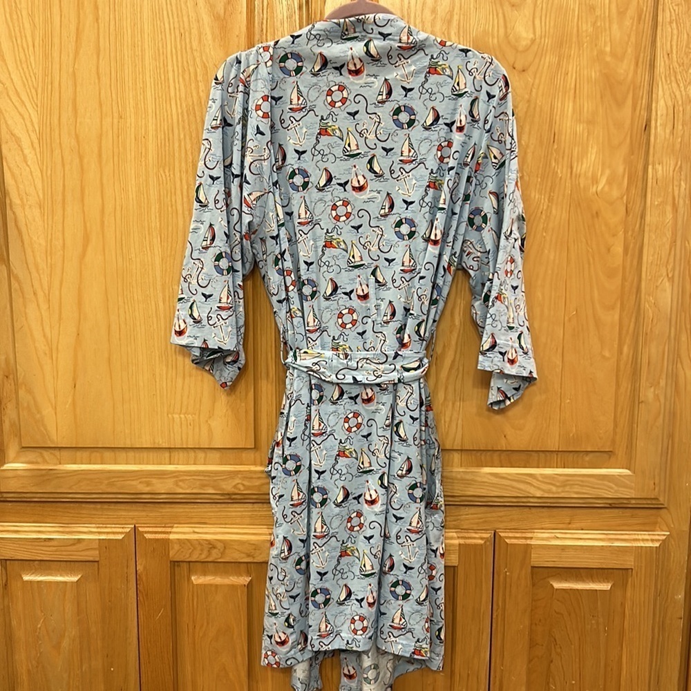 Vera Bradley Sailboat Nautical Robe - Picture 3 of 10